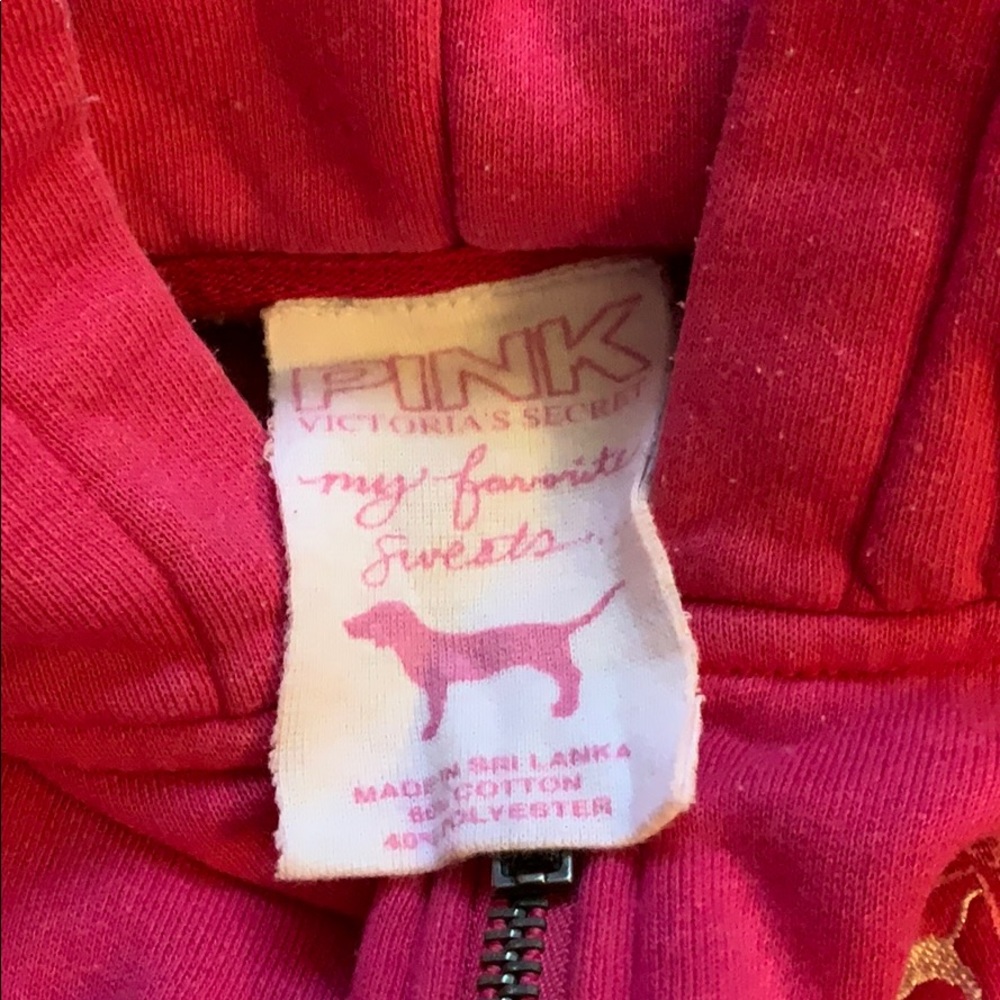 Pink sweatshirt size large - Picture 3 of 5